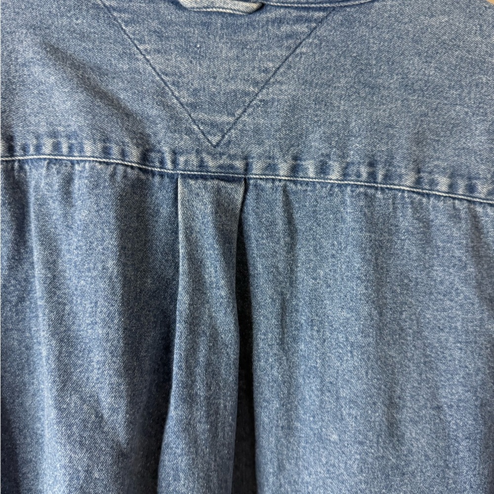 Tommy Hilfiger Light Blue Denim Shirt - Picture 3 of 5
